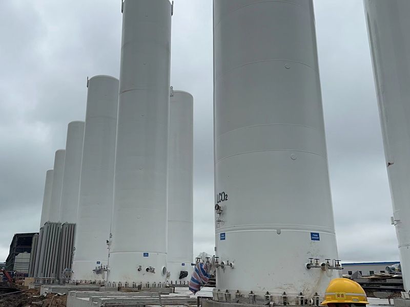 雙層二氧化碳儲能容器